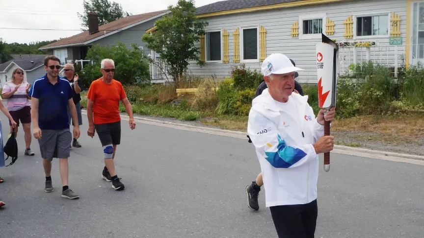 mayor pickett Carrying the Torch 2025 Canada Summer Games